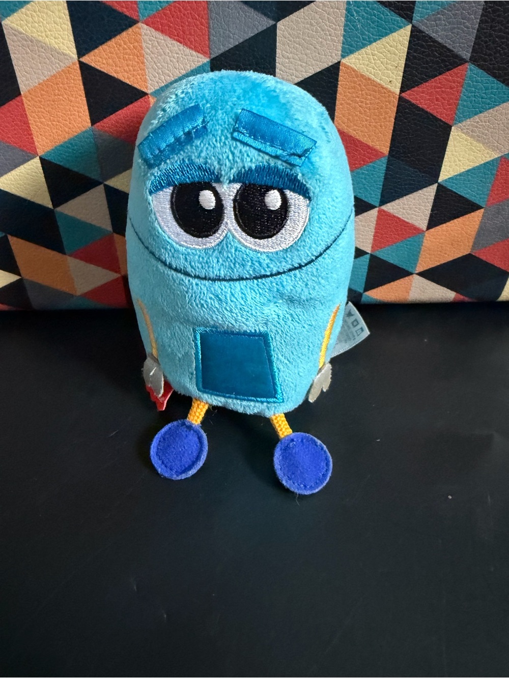 Fisher Price StoryBots Blue talking Bang Plush Mini Stuffed Toy Tested Works